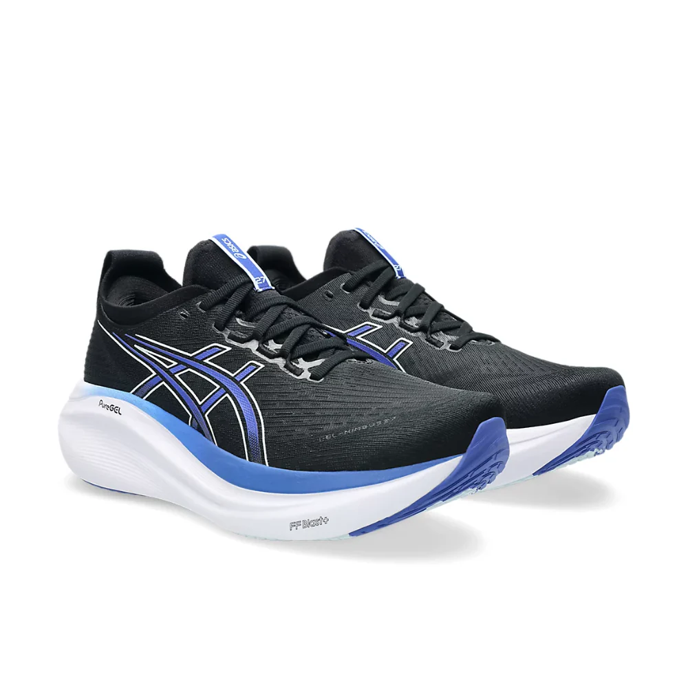 Gel Nimbus 27 Men's :Black | Dark Cobalt - Image 2