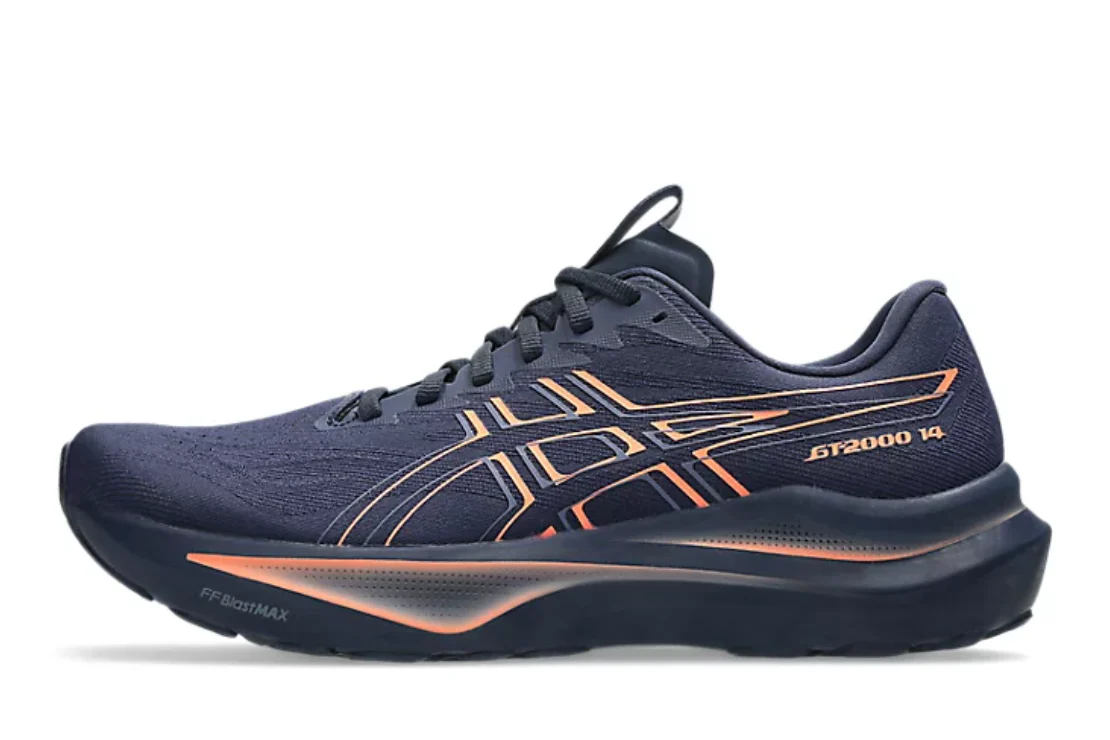 GT-2000 14 Men's :Midnight | Vivid Coral