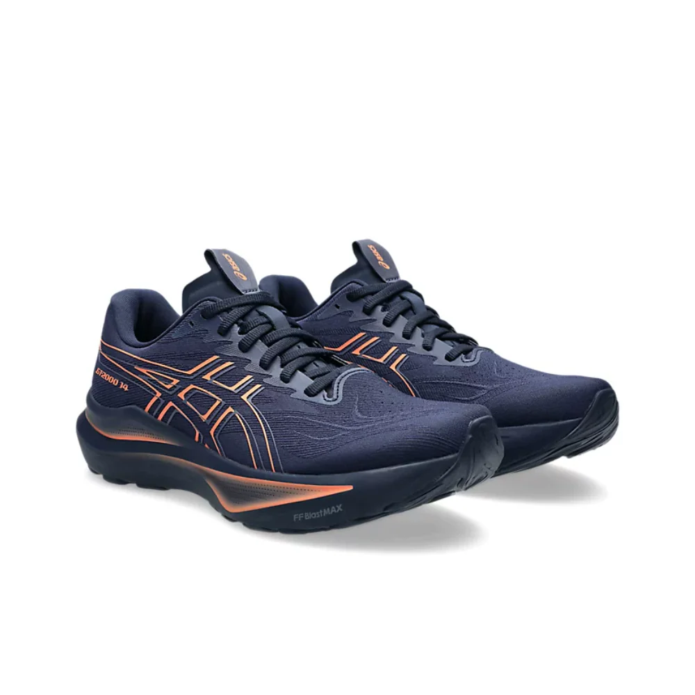 GT-2000 14 Men's :Midnight | Vivid Coral - Image 2