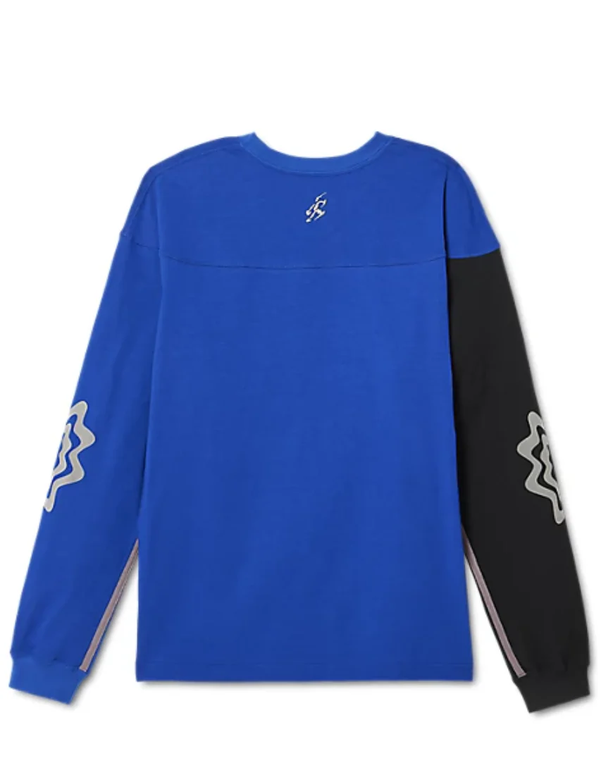 Men's Bixance Long Sleeve Shirt: Blue Obsidian - Image 2