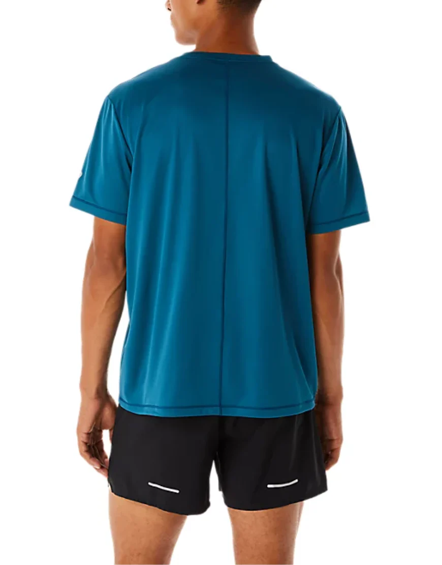 Men's Fujitrail Logo Shorts Sleeve Top: Turquoise - Image 2