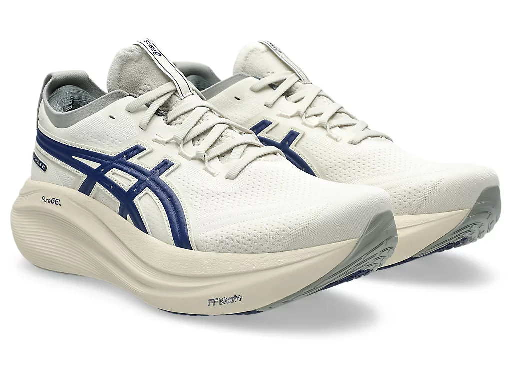 Gel-Nimbus 27 ATC Men's :Birch | Indigo Blue - Image 3