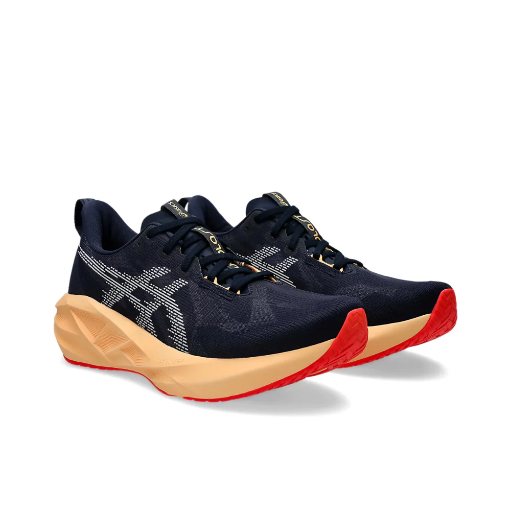 Novablast 5 (Wide) Men's :Midnight | Orange Glow - Image 2