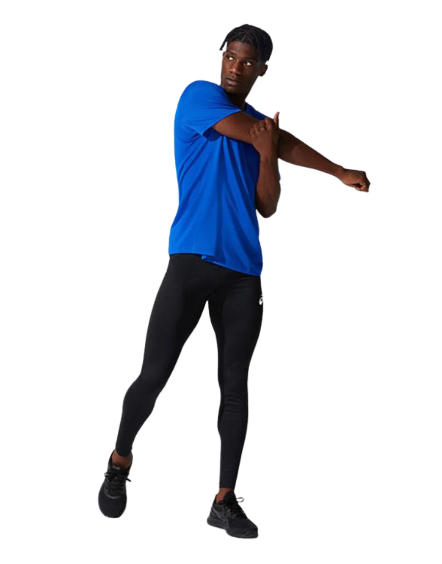 Men's Silver Tights: Black - Image 3