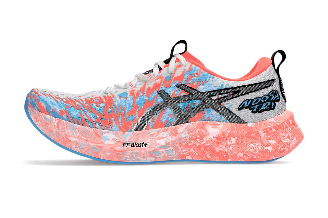 Noosa Tri 16 Men's :White | Sunrise Red