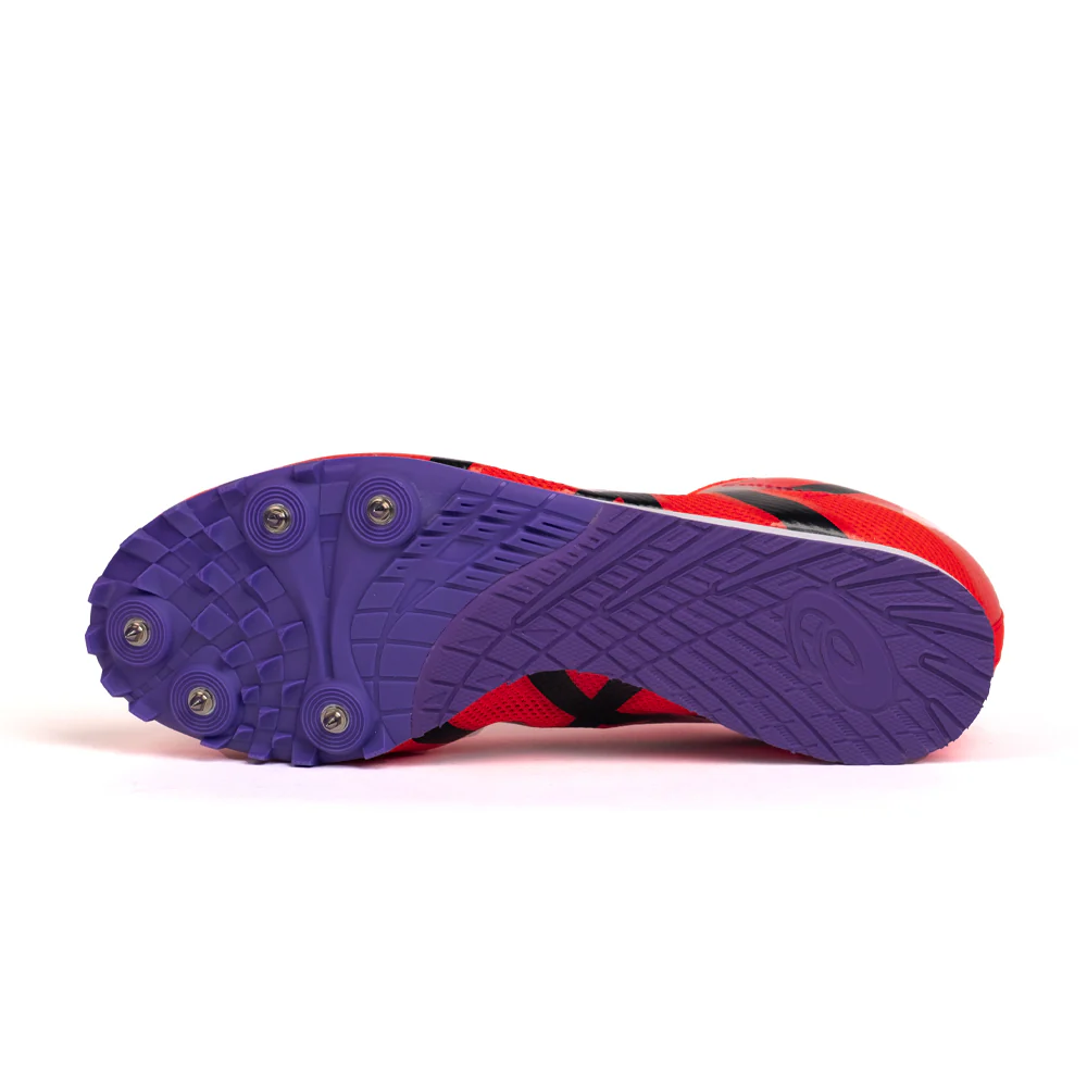 Hyper LD 6 Track & Field All Gender :Flash Red | Black - Image 3