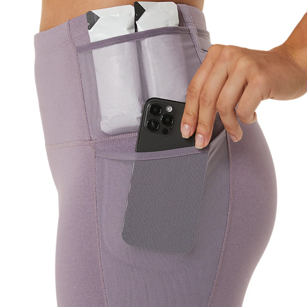Women's Distance Supply 7/8 Tights: Violet - Image 3