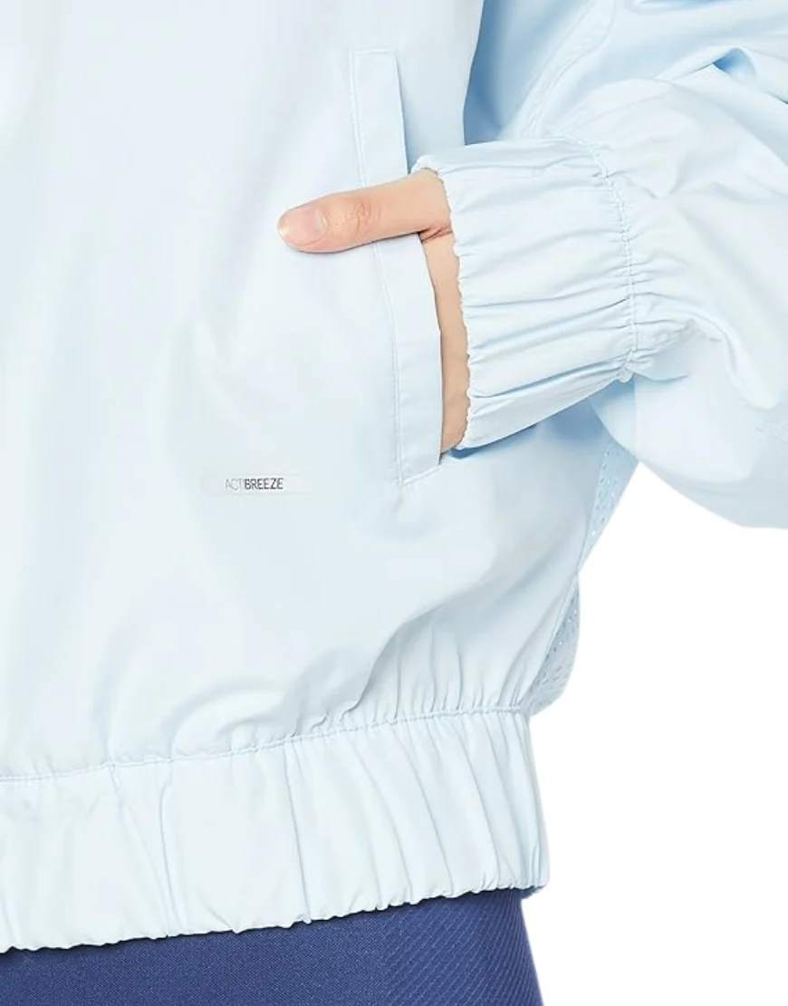 Women's Actibreeze Woven Jacket: Sky Blue - Image 4