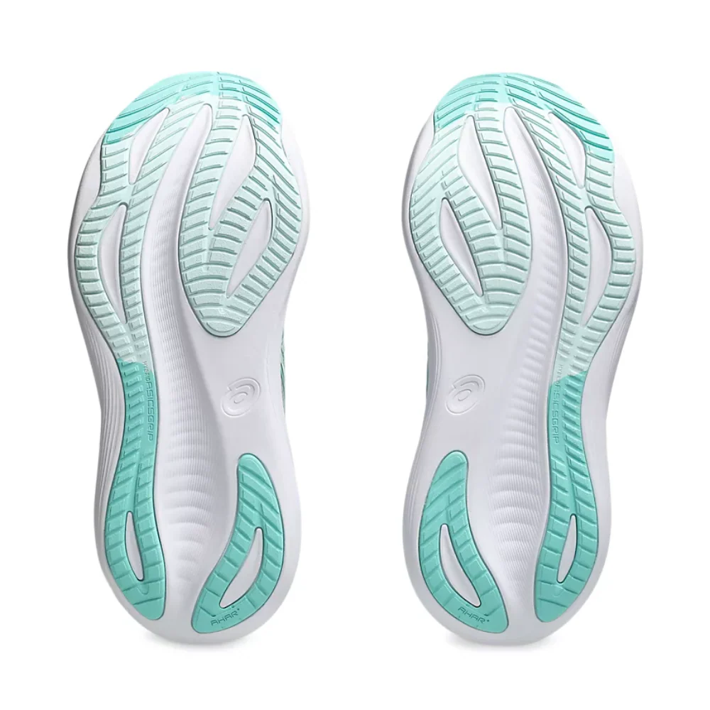 Gel-Nimbus 27 (Wide) Women's :Piedmont Grey | Illuminate Mint - Image 5