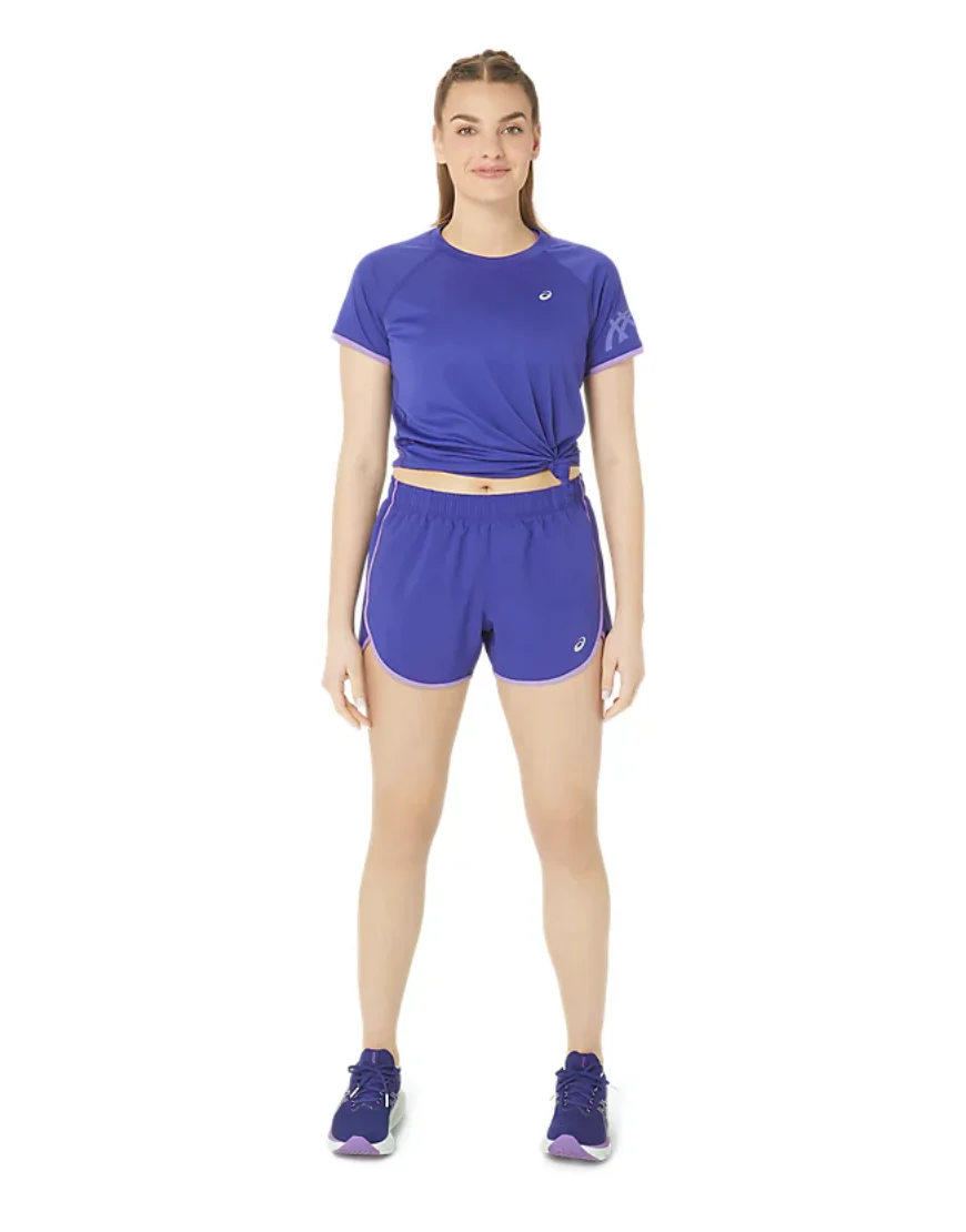 Women's Icon 4inch Shorts :Eggplant - Image 5