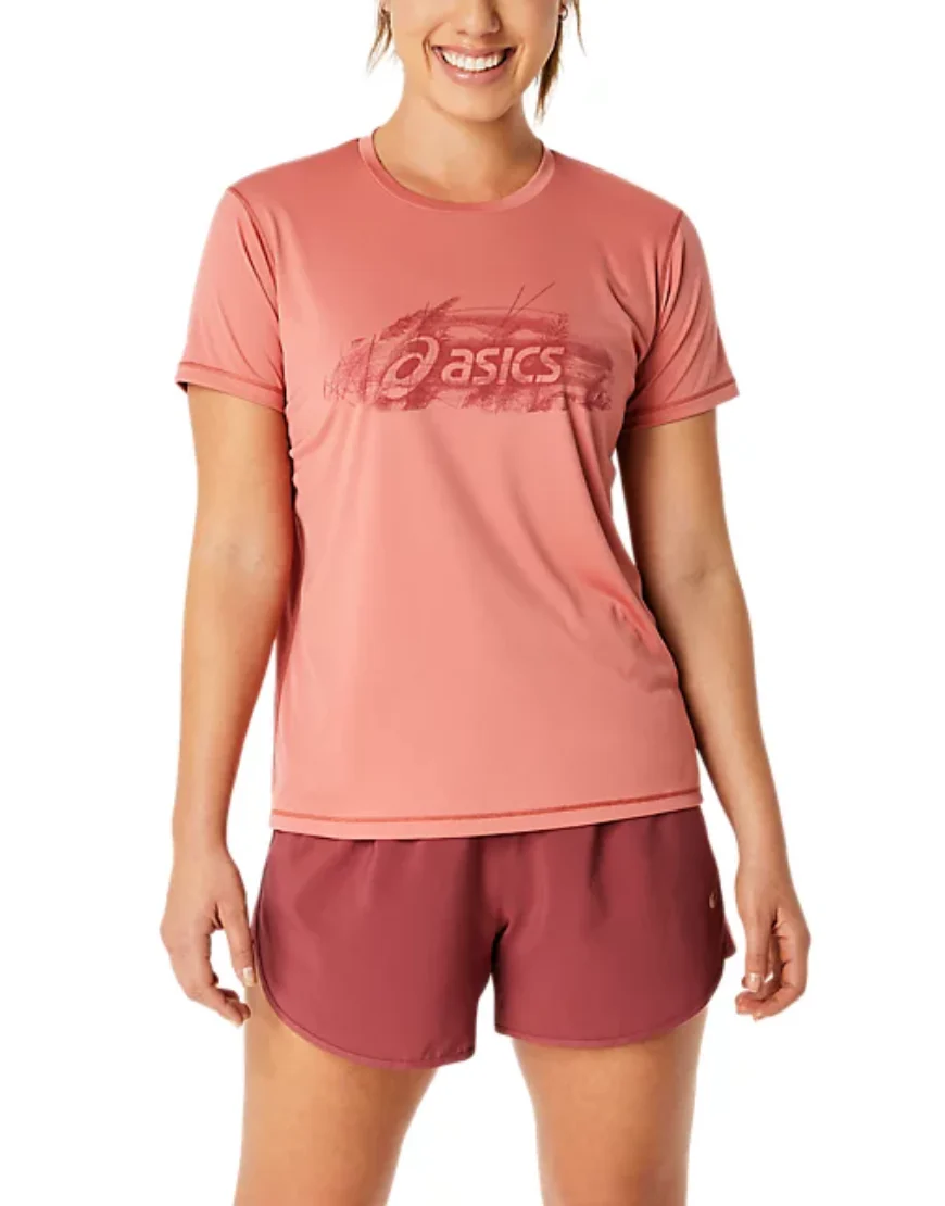 Women's Nagino Graphic Run Short Sleeve Top (2 Colors)