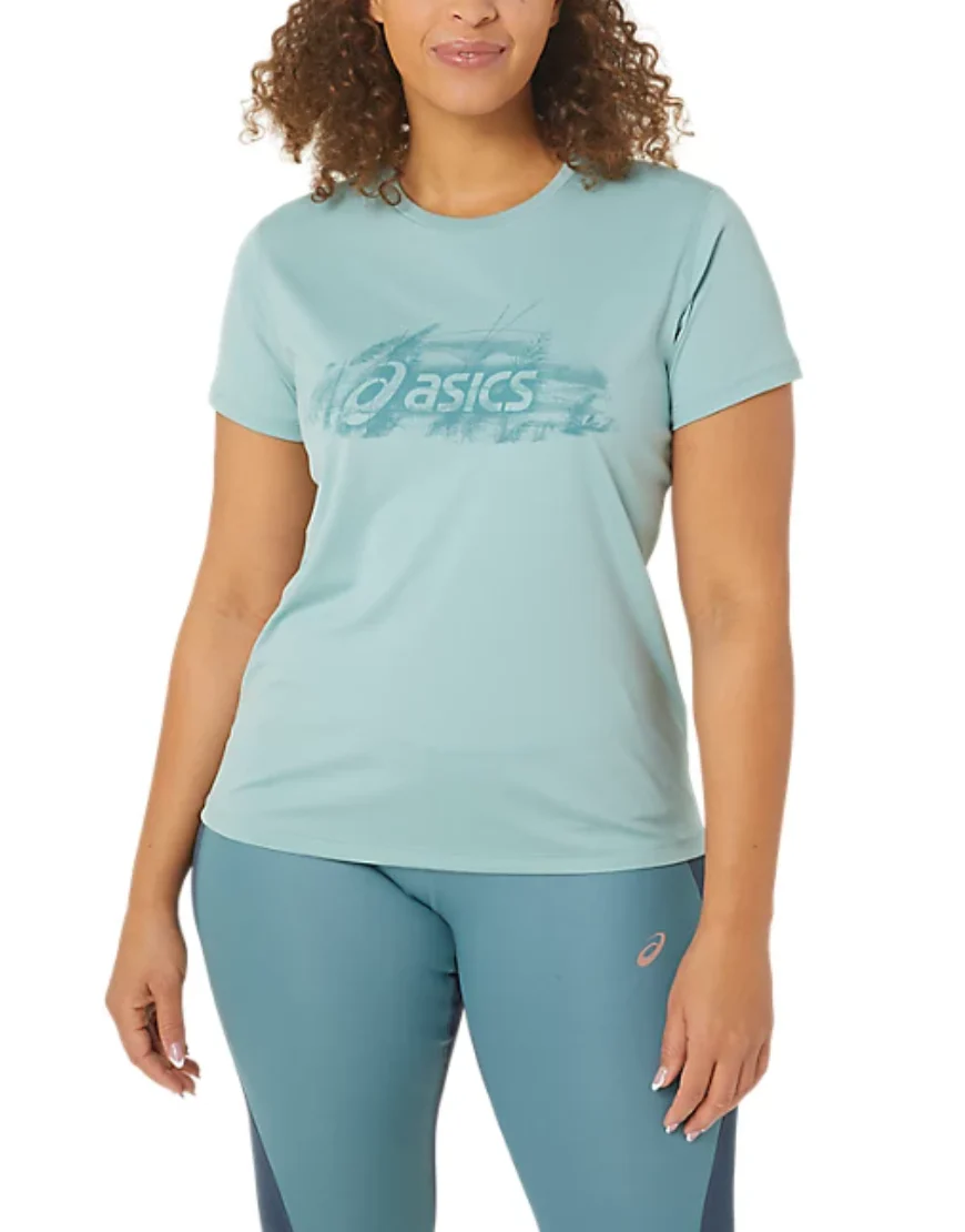 Women's Nagino Graphic Run Short Sleeve Top (2 Colors) - Image 6