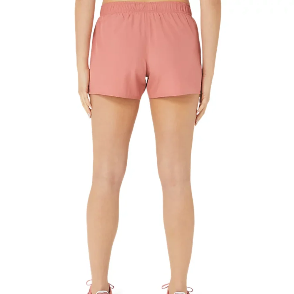 Women's Silver 4inch Shorts :Light Garnet - Image 2