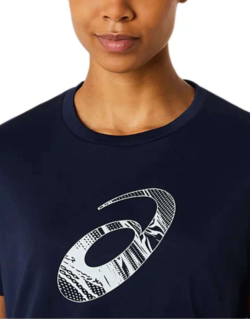 Spiral Graphic Short Sleeve Top (2 Colors) - Image 5