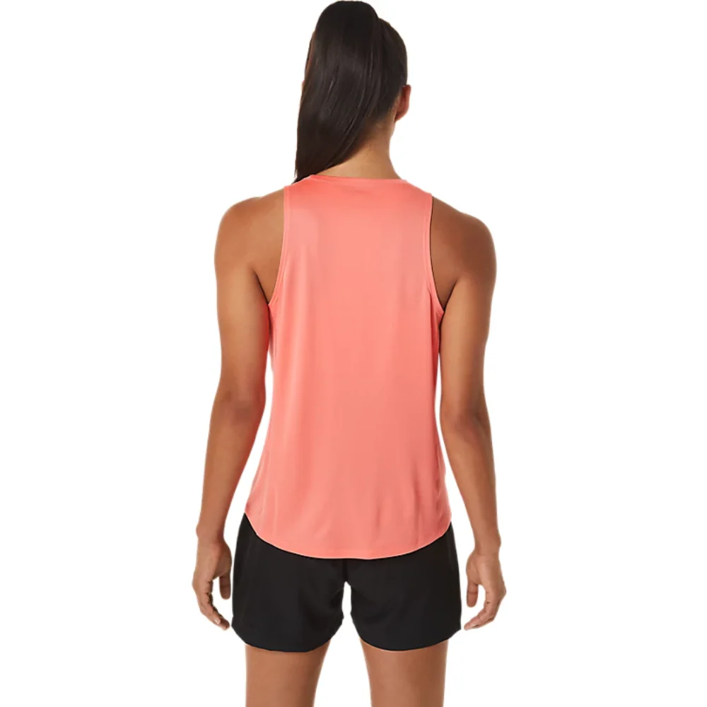 Women's Silver Tank: Papaya - Image 2