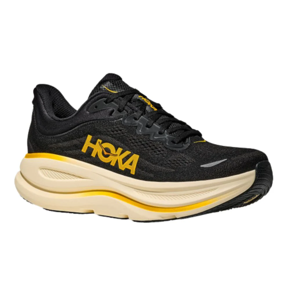 Bondi 9 Wide Carbon Men's :Black | Yellow Gold - Image 2