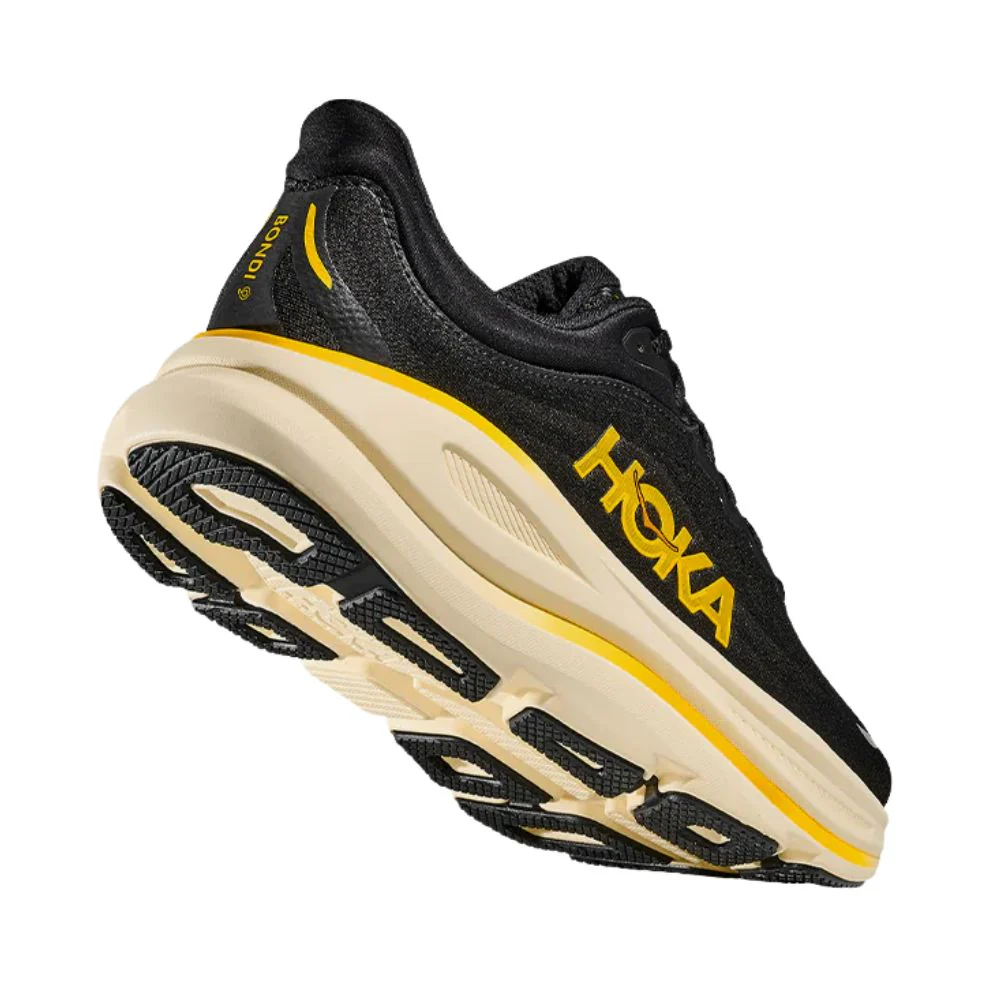 Bondi 9 Wide Carbon Men's :Black | Yellow Gold - Image 3