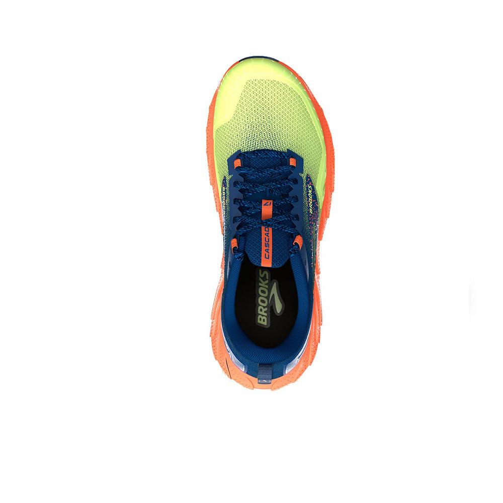 Cascadia 17 Men's Trail :Sharp Green | Navy - Image 3