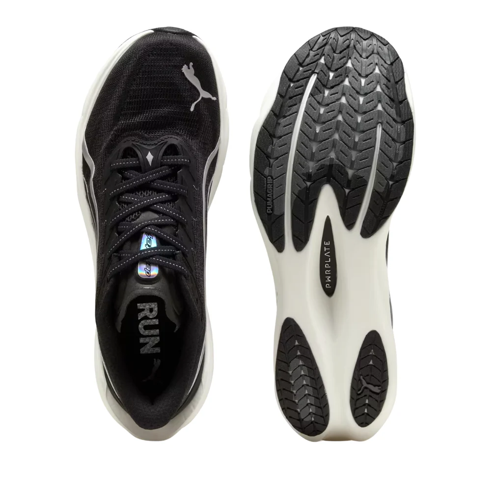 Deviate Nitro 4 Wide Men's :PUMA Black | PUMA White - Image 5