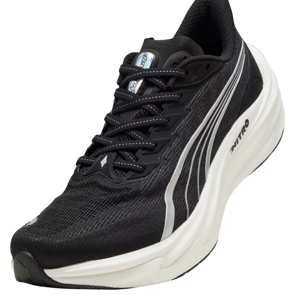 Deviate Nitro 4 Wide Men's :PUMA Black | PUMA White - Image 6