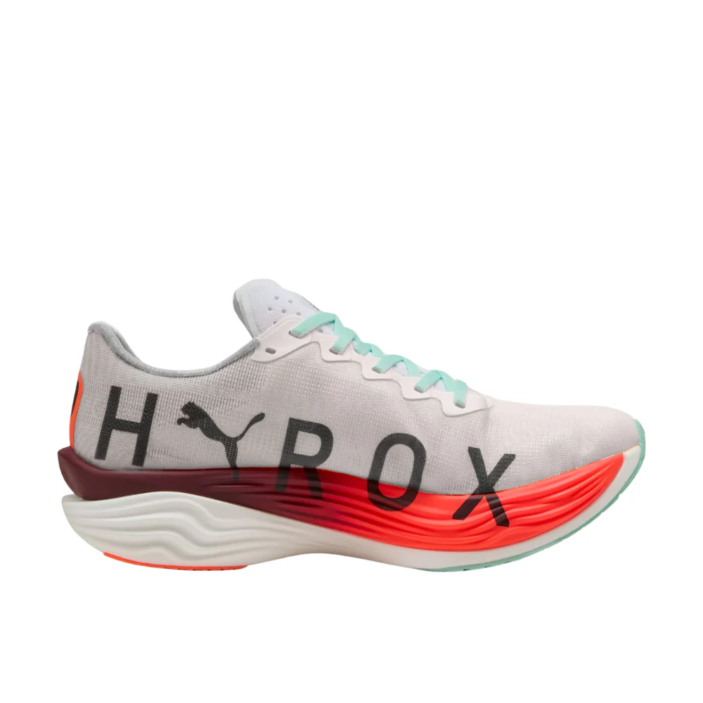 Hyrox Deviate Nitro Elite 3 Women's :White | Glowing Red - Image 3