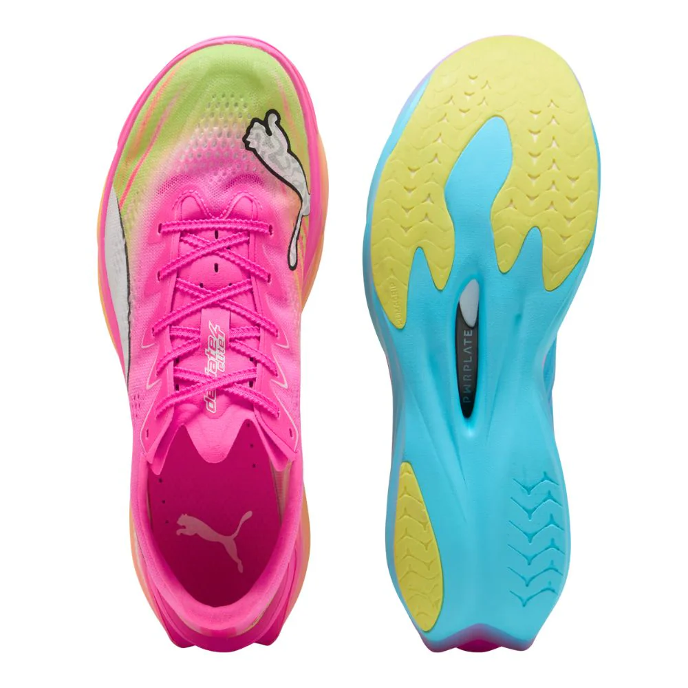 Deviate Nitro Elite 4 Showtime Men's: Poison Pink | Yellow Alert - Image 2