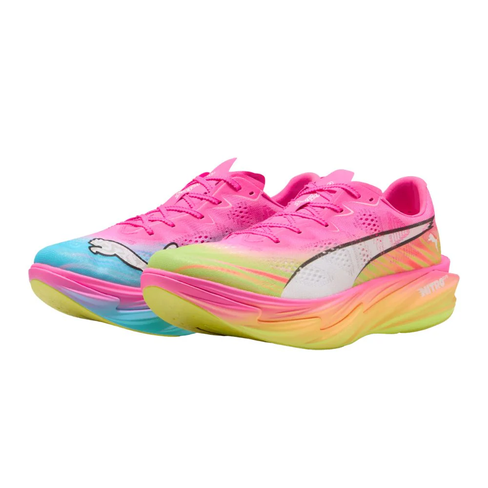 Deviate Nitro Elite 4 Showtime Men's: Poison Pink | Yellow Alert - Image 5