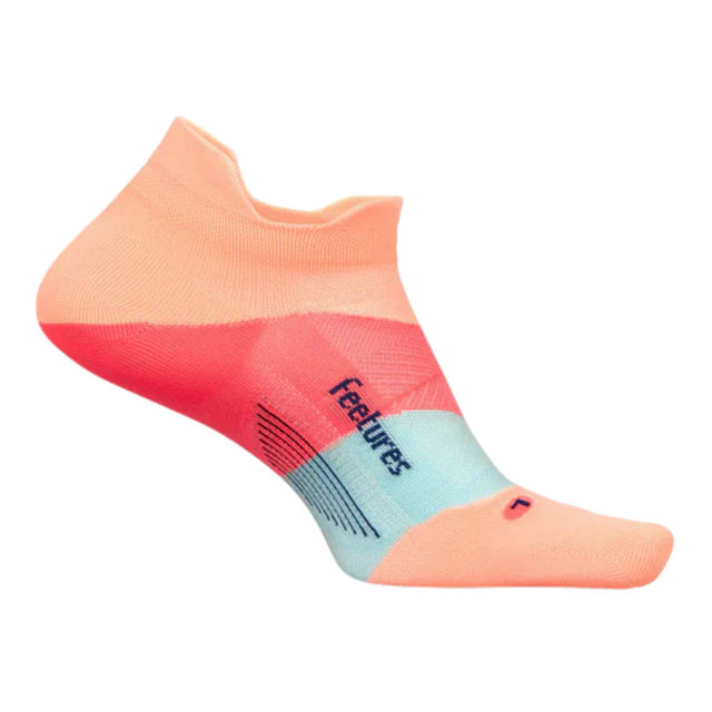 Feetures Elite Ultra Light No Show Tab :Vibrant Reef