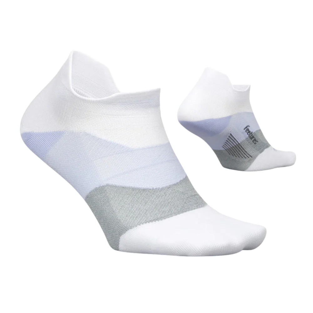 Feetures Elite Ultra Light No Show Tab :White Lilatech - Image 2