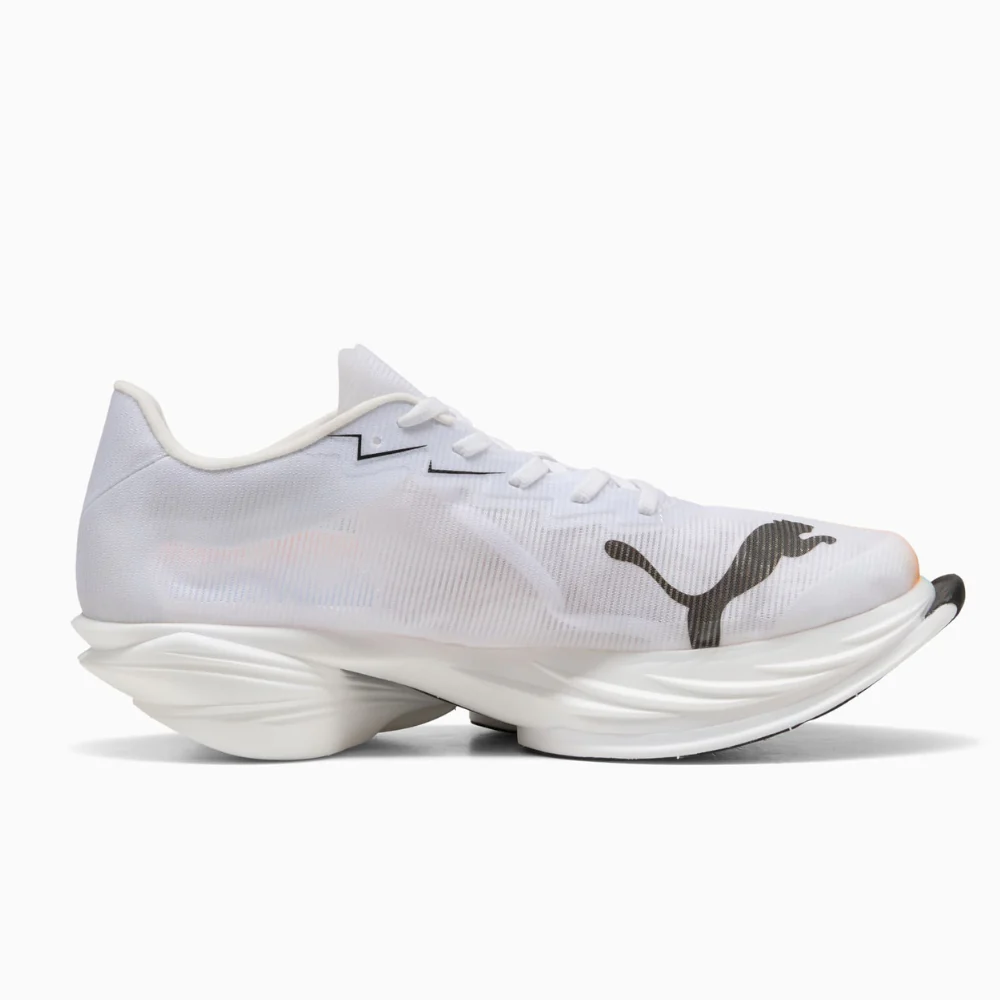 FAST-R Nitro Elite 3 Ekiden Men's :PUMA White | Heat Fire - Image 2