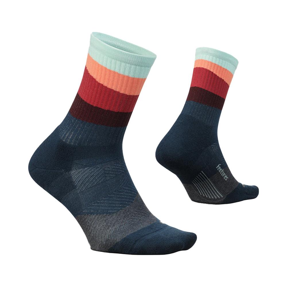 Feetures Elite Trail Max Cushion Mini Crew Socks (1 Pair | 6 Colours)
