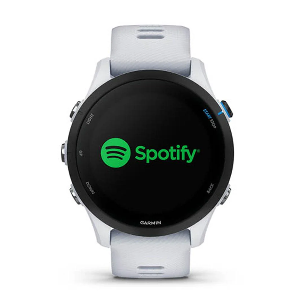 Garmin Forerunner 255 Music (45mm) :Whitestone - Image 3