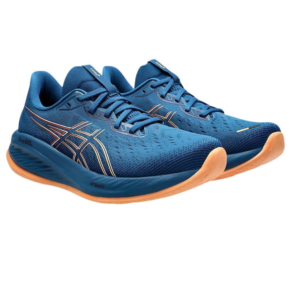 Gel-Cumulus 26 Men's :Rich Navy I Faded Orange - Image 2