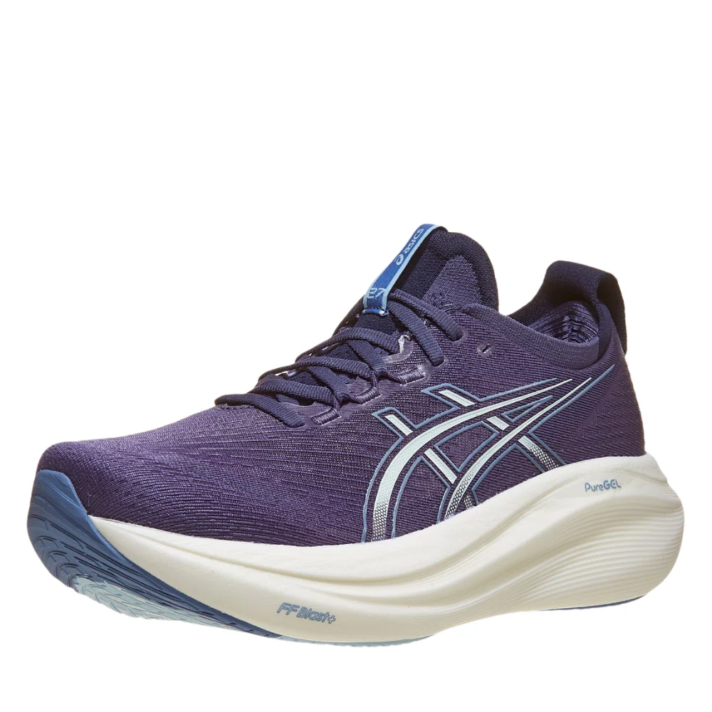 Gel-Nimbus 27 Women's :Indigo Fog | Cool Grey - Image 2
