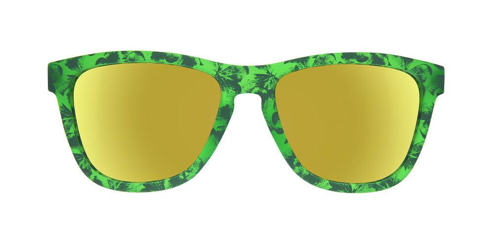 Goodr Clover Me in Gold :OG Running Sunglasses - Image 3