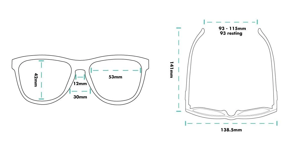 Goodr Santa Isn't Real :OG Running Sunglasses - Image 4