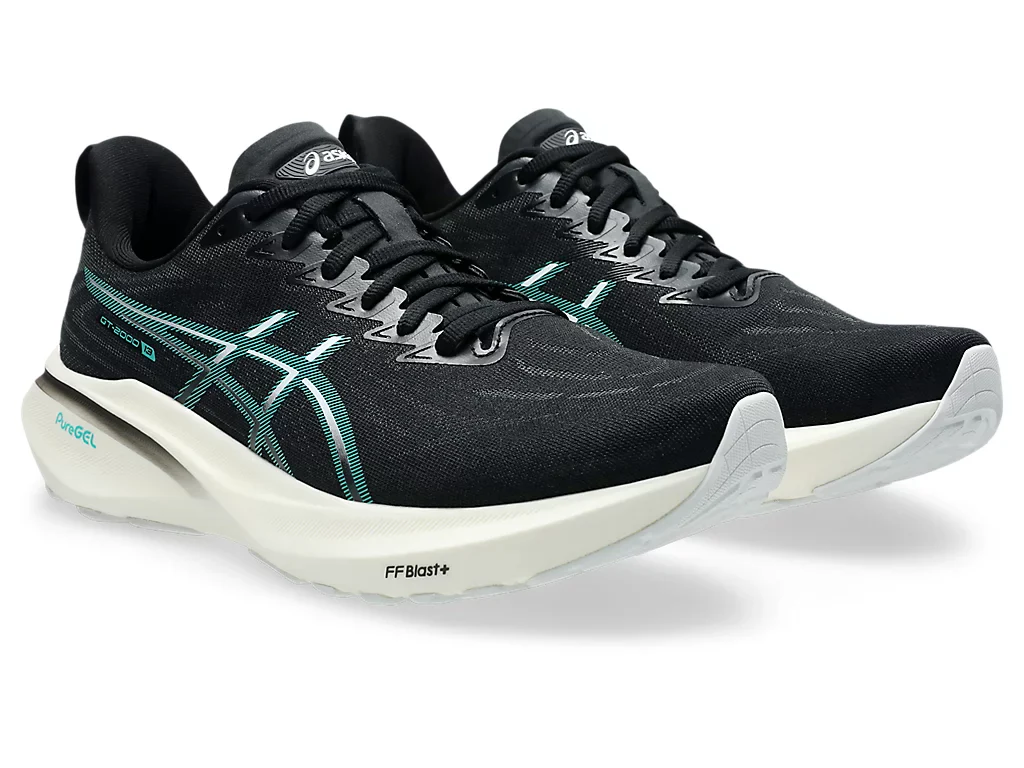 GT-2000 13 Men's :Black | Wave Teal - Image 2