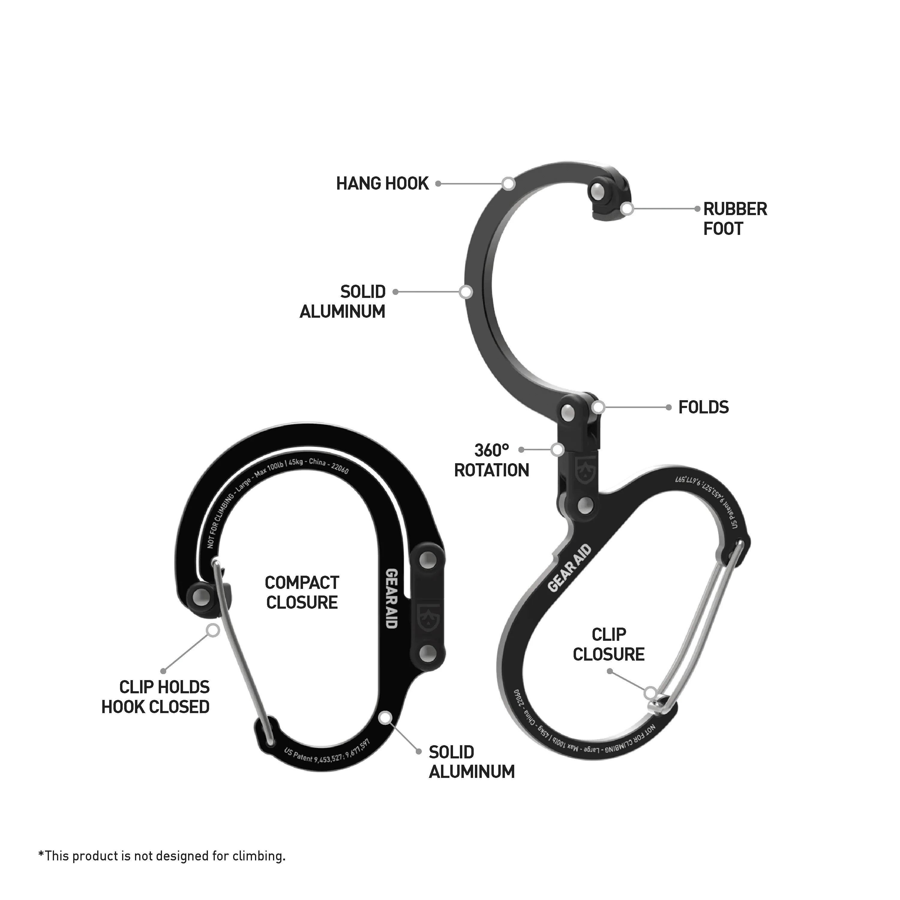 Heroclip Carabiner Large (3 Colours) - Image 5