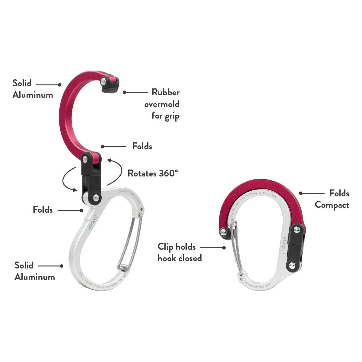 Heroclip Carabiner Small (6 Colours) - Image 5
