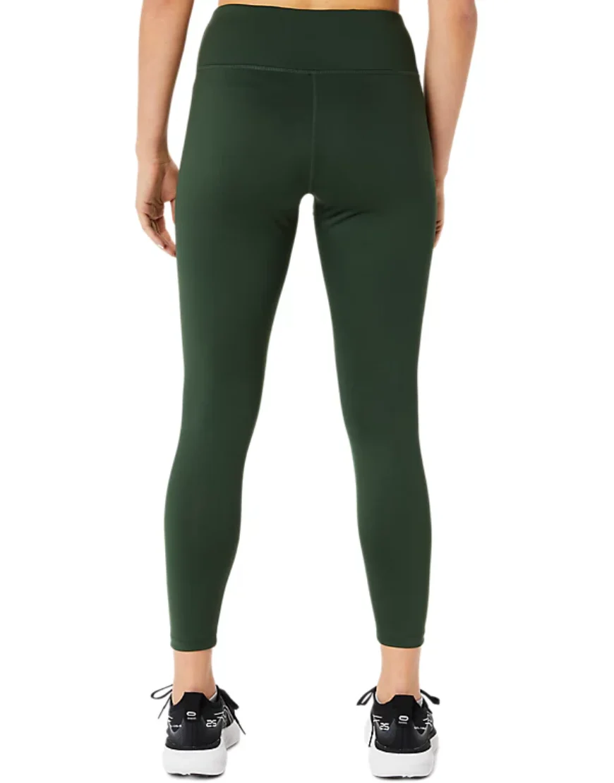 Women's High Waisted 7/8 Tight :Green - Image 2