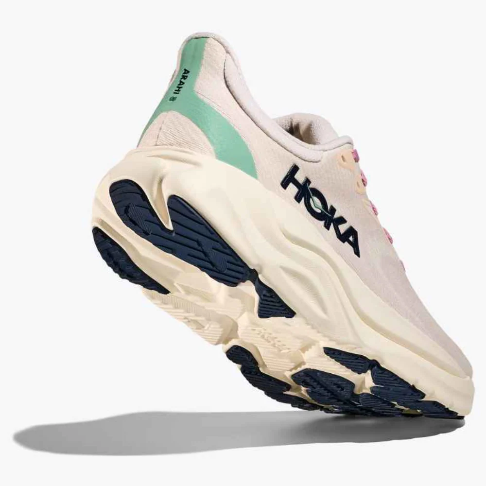 Arahi 8 (Wide) Women's :Rose Cream | Alabaster - Image 4