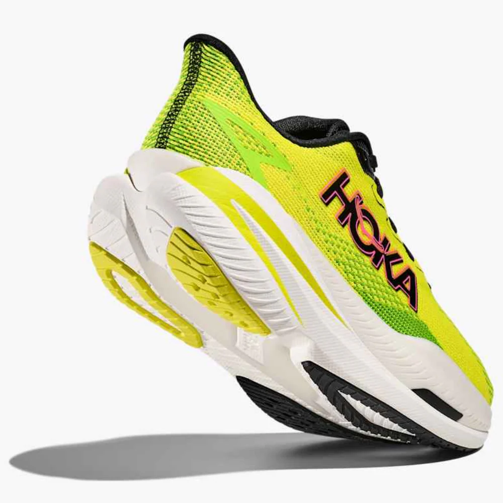 Mach X 3 Men's :Neon Hoka Citrus | Neon Lime - Image 4