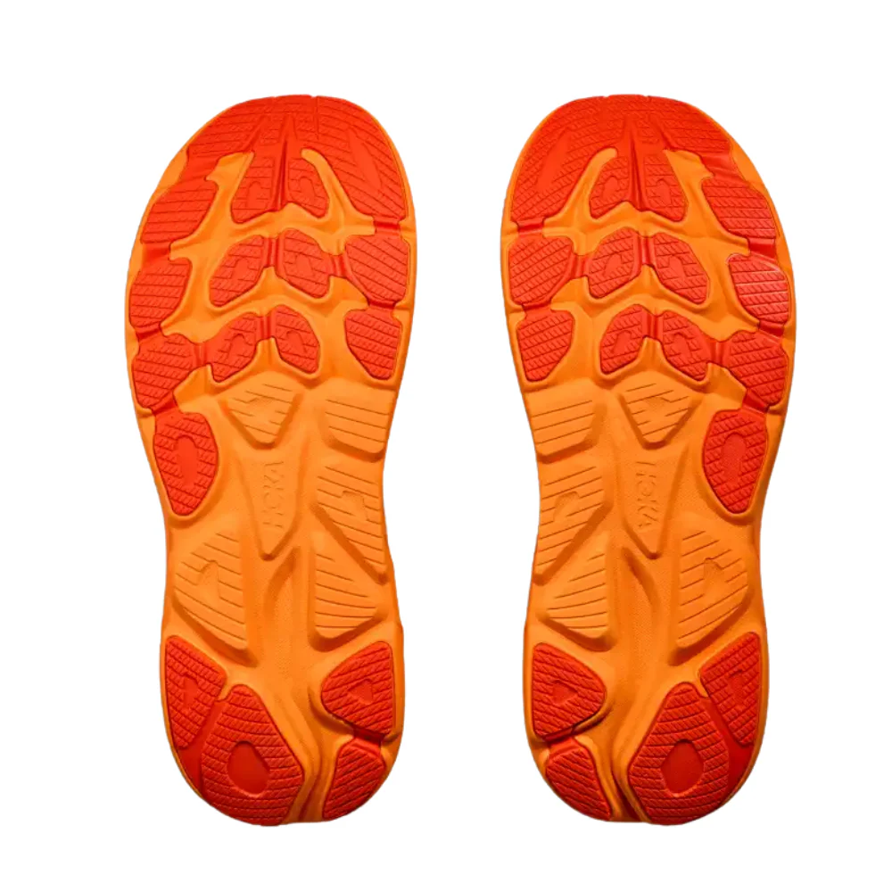 Clifton 10 Men's :Frost | Orange Zest - Image 5