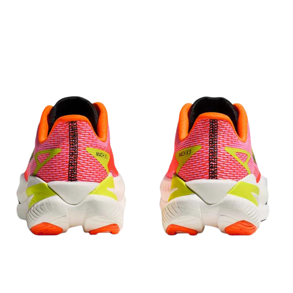 Mach X 3 Women's :Neon Rose | Neon Tangerine - Image 3