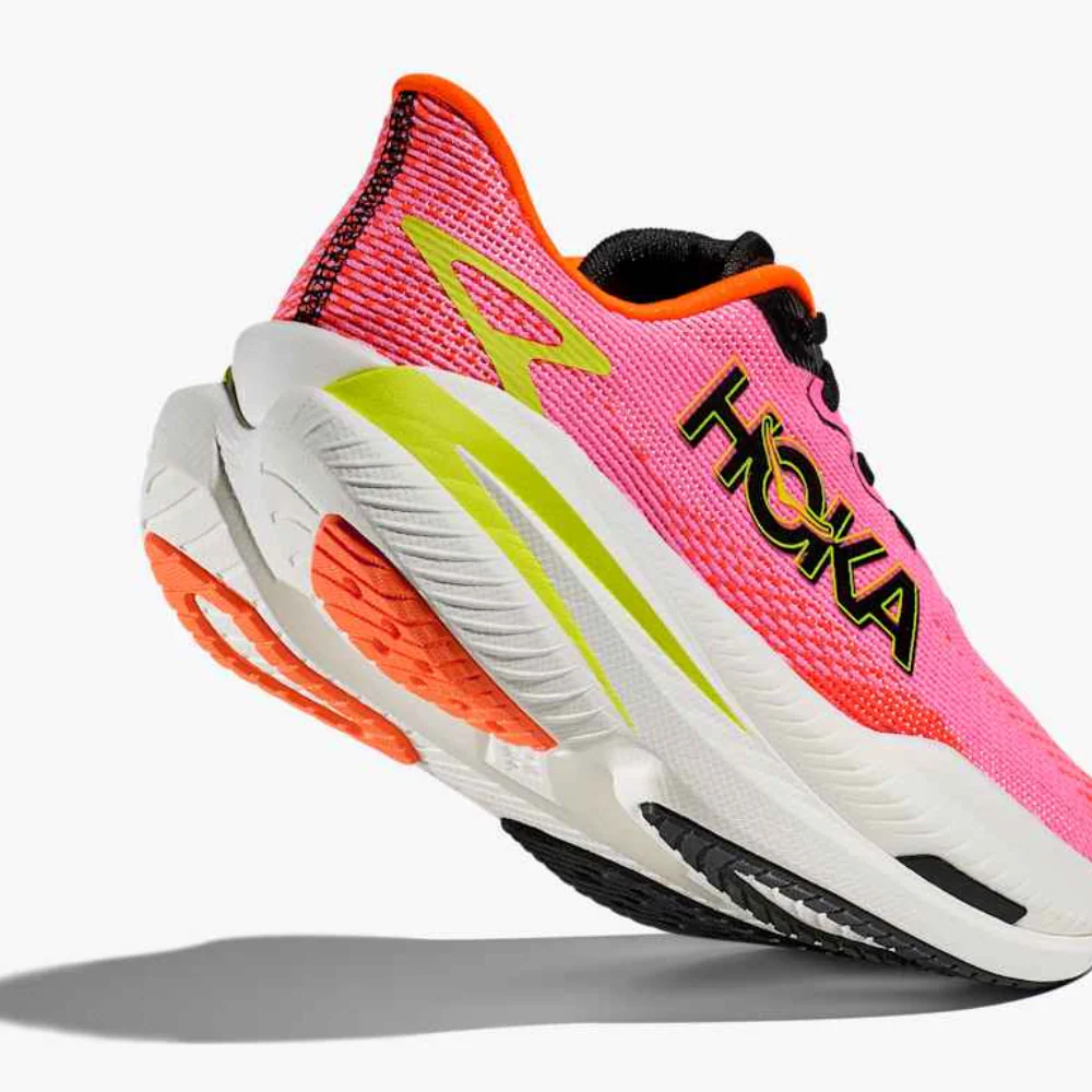 Mach X 3 Women's :Neon Rose | Neon Tangerine - Image 4
