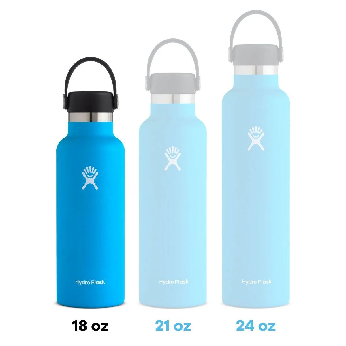 Hydro Flask 18oz Standard Mouth Flex Cap Bottle (17 Colours) - Image 3