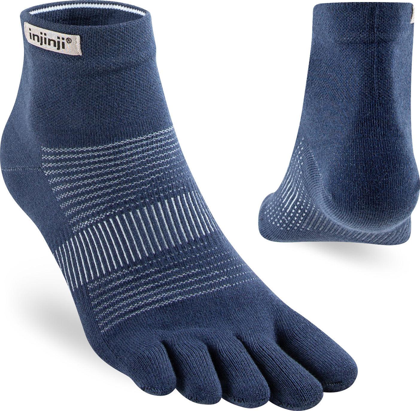 Injinji Run Lightweight Mini Crew Socks (3 Colours) - Image 3