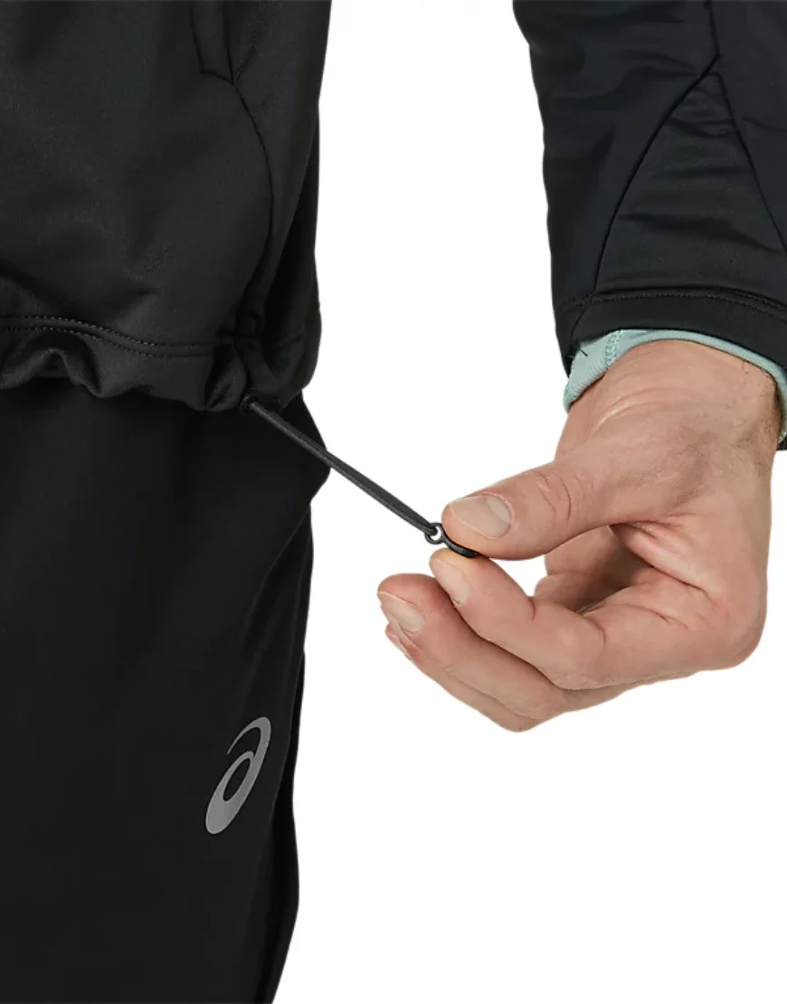 Men's Winter Run Jacket :Foggy Teal - Image 4