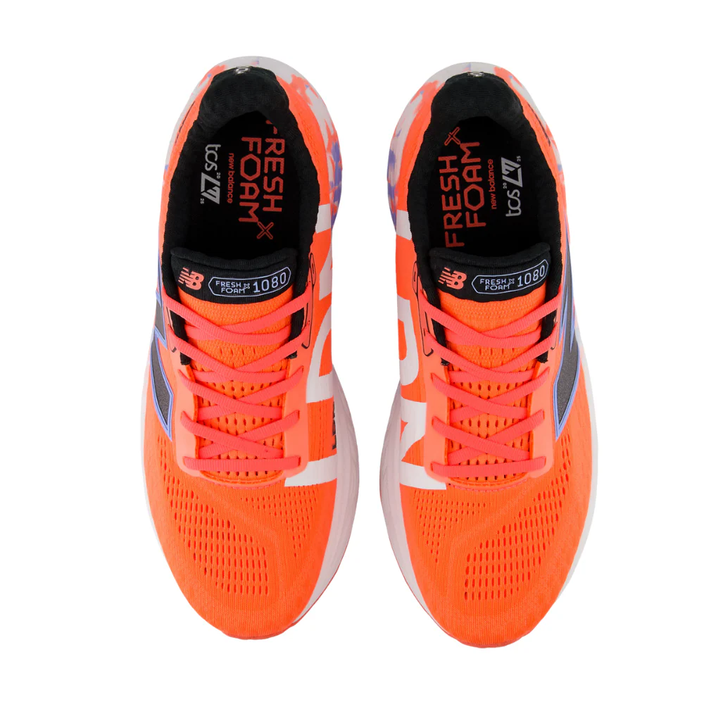 TCS London Marathon Fresh Foam X 1080 v14 (D) Men's :Urgent Red | White - Image 3