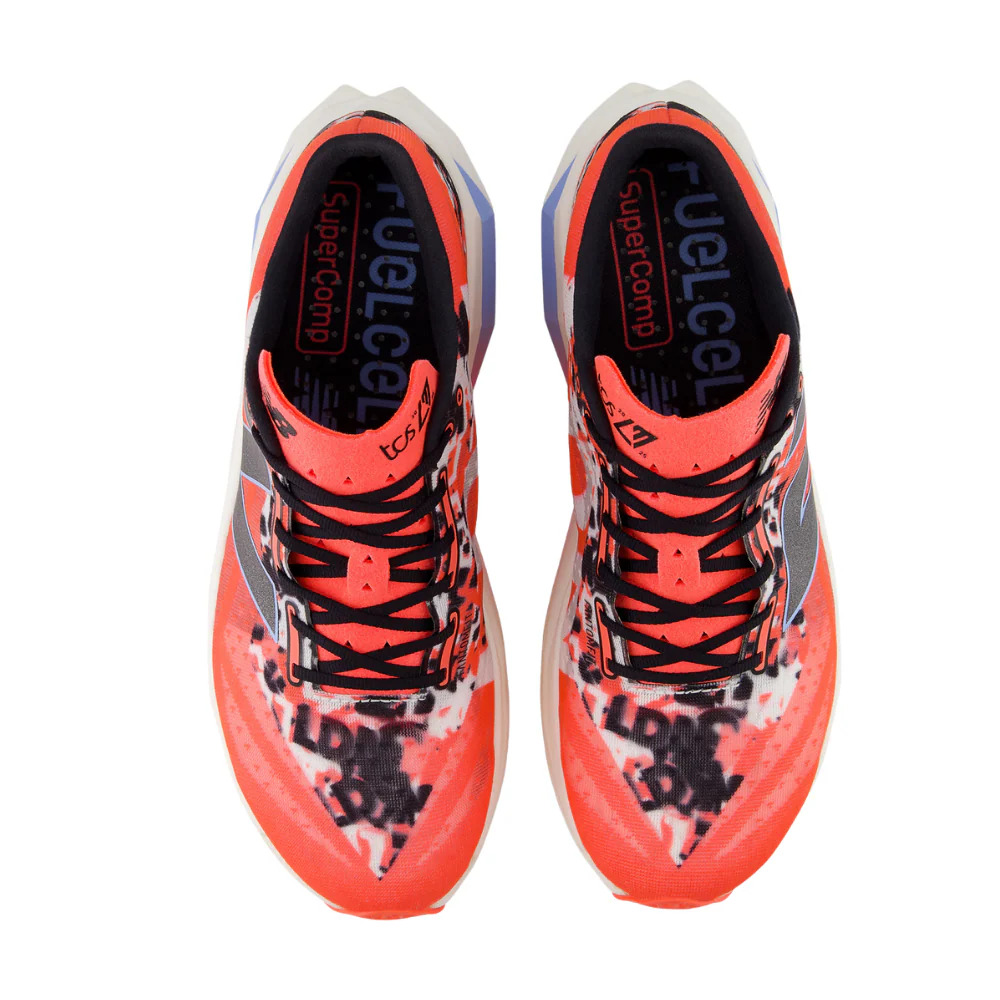 TCS London Marathon FuelCell SuperComp Elite v4 (D) Men's :Urgent Red | White - Image 3